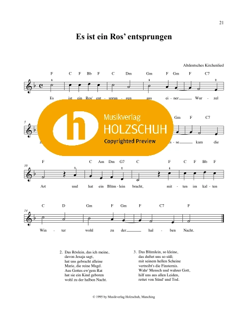 Es ist ein Ros entsprungen